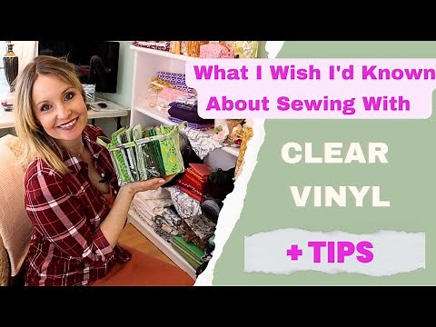 "Master Clear Vinyl Sewing in Minutes - Get the Tips You NEED to Know!"