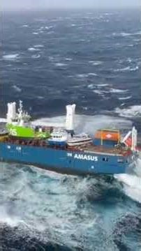 Helicopter rescue operation for dutch cargo ship#shortsfeed