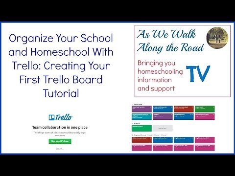 Using Trello to Organize Your Home and Homeschool: Creating Your First Trello Board