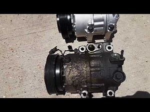 2006 Hyundai azera a/c compressor replacement 3.8 v6