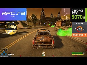 TWISTED METAL | RPCS3 Emulator | Best Settings | PC Performance Test (2025)