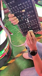 Let me demonstrate how to install a flexible LED screen. #apexlsled #leddisplay #shorts
