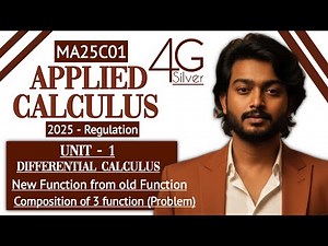 Composition of three functions problem in Tamil | New function from old Function | Applied Calculus