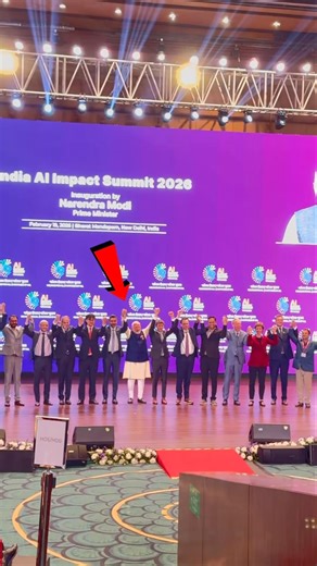 Ai Global Summit में मोदीजी का कांग्रेस पर हमला| Modiji attacks Congress at Ai Summit #shortvideo