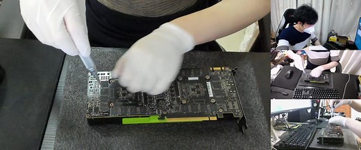 没差老师拆解当年2.5W元计算卡NVIDIA Tesla K80 24G显存双芯无风扇显卡并研究改装方案直播无剪录制视频2020-04-30 21-25-25
