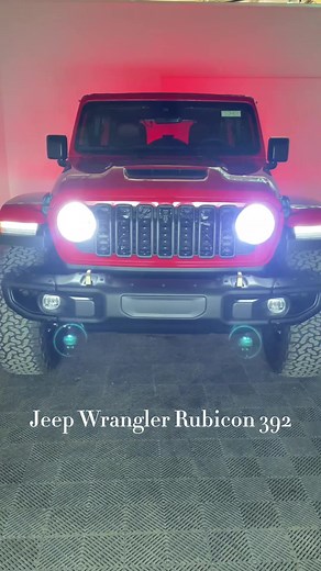 🔊 Sound on! 2024 Jeep Wrangler Rubicon 392 - Sky one-touch power top - Alpine premium audio system - V8 Hemi - Electronic exhaust system mode #asmr #jeep #wranglerrubicon392 #wrangler #cartok #carsounds #driving #jeeplife