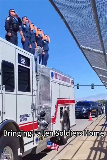 Fallen soldier coming home 😭🙏. #soldier #militaryhomecoming #fallensoldier #homecoming #fallen