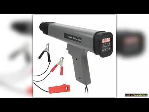 Digital Engine Timing Light Inductive Strobe Timing Light 12V Ignition Timing Light for Car Motorcy