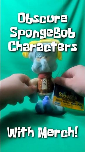 Niche SpongeBob Characters that Got Merch!!!
