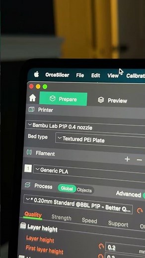 Bambu Lab P1P Filament Calibration