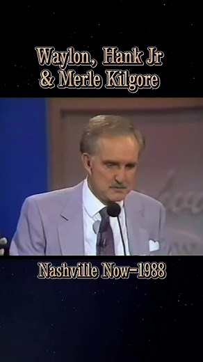 Waylon Jennings, Hank Williams Jr and Merle Kilgore talk with Ralph Emery and sing-