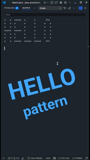Hello Pattern Using Java