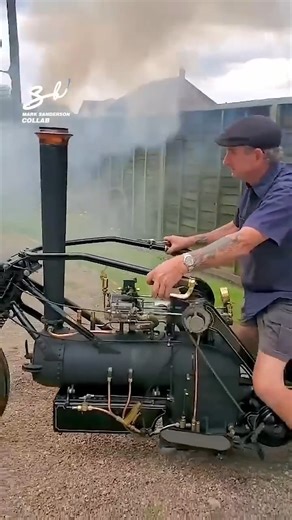 Coal Powered Steam Bike by Mark Sanderson, UK 🇬🇧 - Via ‪@sbxcars‬ | Classic motorcycle