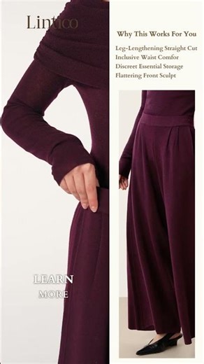 The Merino Wool Pants That Feel Like Cashmere | All-Day Comfort