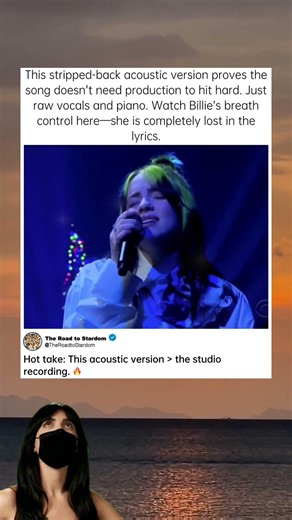 Better Than The Original? #BillieEilishLive #AcousticCover #OceanEyes #Vocals #singing