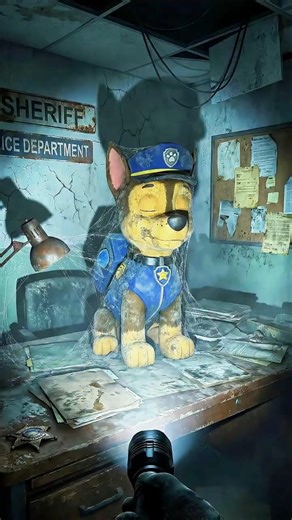 They Found PAW PATROL Characters Deep Inside an Abandoned Police Station 🔦 | Urbex Void #PawPatrol