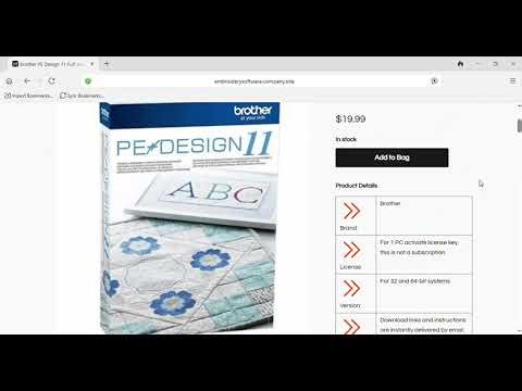 🏆Best Embroidery Software of this Month | Brother PE-Design 11 ⭐ Weekend Deal 🎁Grab Yours Now!🧵