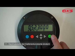 FLUXTRONIC Auswerteelektronik Bedienungsanleitung Deutsch - Durchflussmesser