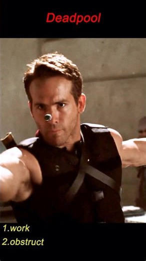 X-Men Origins: Wolverine (2009)｜Deadpool Blocks Bullets Without Healing Factor 🔫⚔️