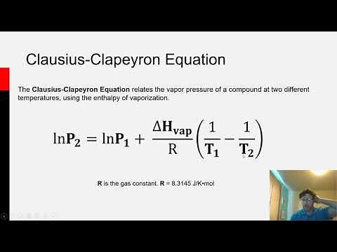 Clausius Clapeyron Equation