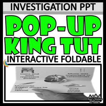 Tutankhamun Tomb - Pop-Up Ancient Egypt History - Grades 4-7