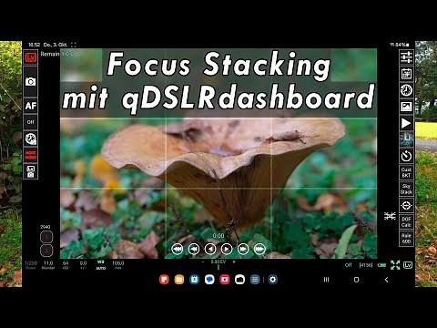 Fokusverlagerung / Focus Shift mit qDSLRdashboard