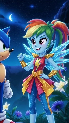 Sonic x Rainbow Dash: Limitless Speed ⚡💙