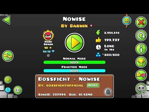 Nowise (Hard Demon) by Darwin | GD 2.2