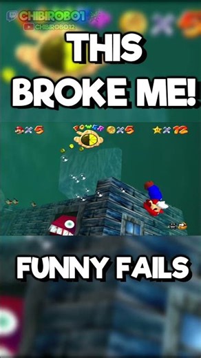 I Can't Stop Laughing at These Mario 64 Fails #shorts #funny #gaming
