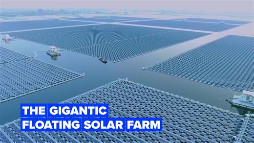 One of the world's largest floating solar farms - video Dailymotion