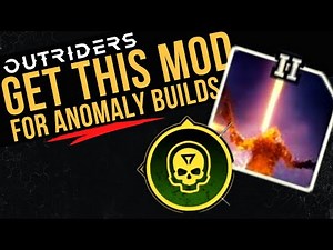 Outriders - Must Have Weapon Mod for Anomaly Builds? Freeze Build Technomancer Expeditions (Spoiler)