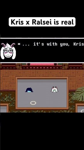 Deltarune chapter 5 Kris x ralsei becomes real this is the best ship #deltarune #deltaruneost
