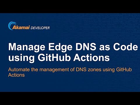 Manage Akamai Edge DNS as Code using GitHub Actions