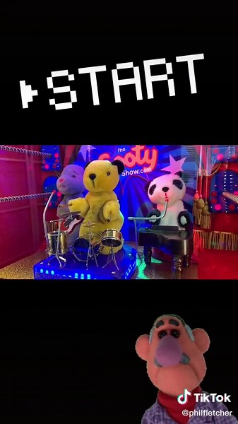 Original Sooty Puppet - Fun Arcade Machine Entertainment