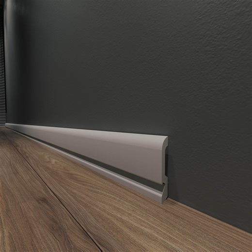 Led Floor Light Molding Baseboard, Accent Wall Molding, Flat Skirting Boards, Accent Wall Trim, Each is W7' / 240cm - Etsy