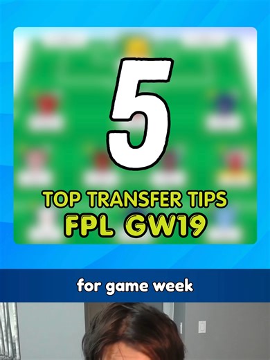 TOP 5 FPL GW19 TRANSFER TIPS! #fpl #fyp #premierleague #fantasy #fantasyfootball #gw19 #foryou #trending #fpltips #fpltok #fpl25/26 #liverpool #arsenal #newcastle #mancity #manunited #chelsea #fplharry #fplandy #soccer #football #fplpicks #fplgw19 #fpltransfers
