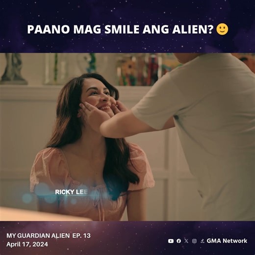 52K views · 555 reactions | #MyGuardianAlien #Highlights: Paano 'yung sparkle sa eyes? (✨) v (✨) #MGACheers | April 17, 2024 Watch FULL EPISODES on gmanetwork.com/MyGuardianAlien | GMA Network | Facebook