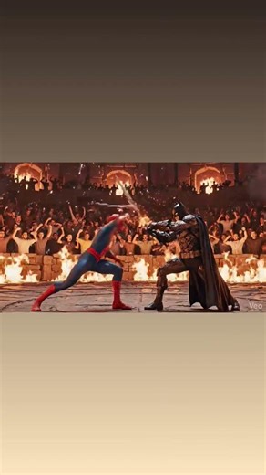 SPIDERMAN VS BATMAN SWORD ⚔️ BATTLE 🔥#spiderman #batman #swordfighting