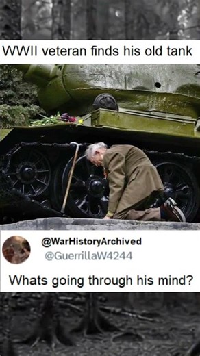 WWII Veteran finds his old tank