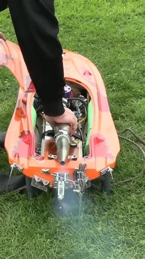 Launching and Starting a Remote-Control Powerboat with Professional Technique #rcboat #warbirds #RemoteControl | Smoky FPV