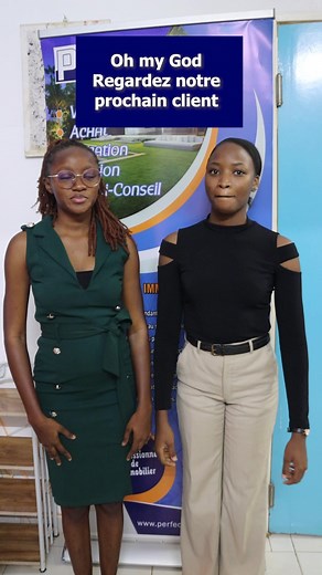 Notre futur client à l’horizon 😆✨… on le voit déjà arriver, prêt à réaliser ses projets avec nous ! #immobilier #humour #ouagaimmobilier | Perfector Immobilier Burkina Faso