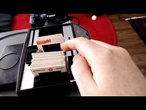 Kodak Slide Projector Scanner: First Test