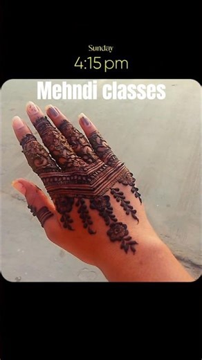 mehndi art learning🌸 ||