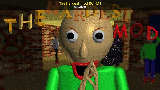 The hardest mod [0.14.1] Mod for Baldi's Basics | Baldi Mods
