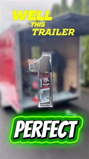 Premium Gutter Machine With Premium Trailer #gutterall #diy #guttermachine #guttermaintenance #short