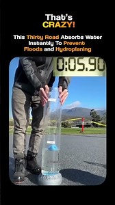 🤯 This Road "Drinks" Water Like a Sponge! | That's CRAZY!