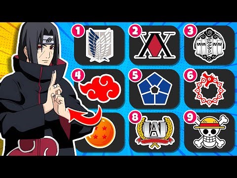 Can You Guess 40 Popular Anime By the Logo? 🔥🎮 Anime Quiz