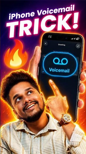 iPhone Voicemail Secret Trick 🤯 | Set Any Voice Message You Want!