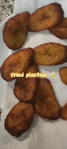 fried sweet plantains make the perfect side dish or meals