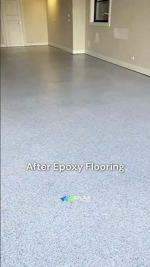 From Worn Concrete to a Durable Epoxy Flake Finish
